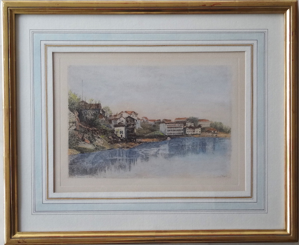 Bord du Rhne sous Saint-Jean, 1894